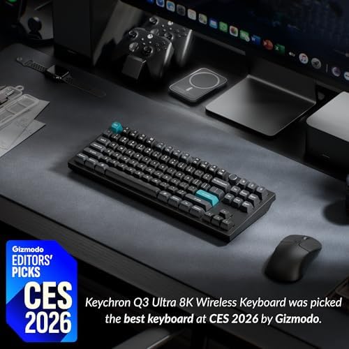 Keychron Q3 Ultra 8K Wireless Mechanical Keyboard