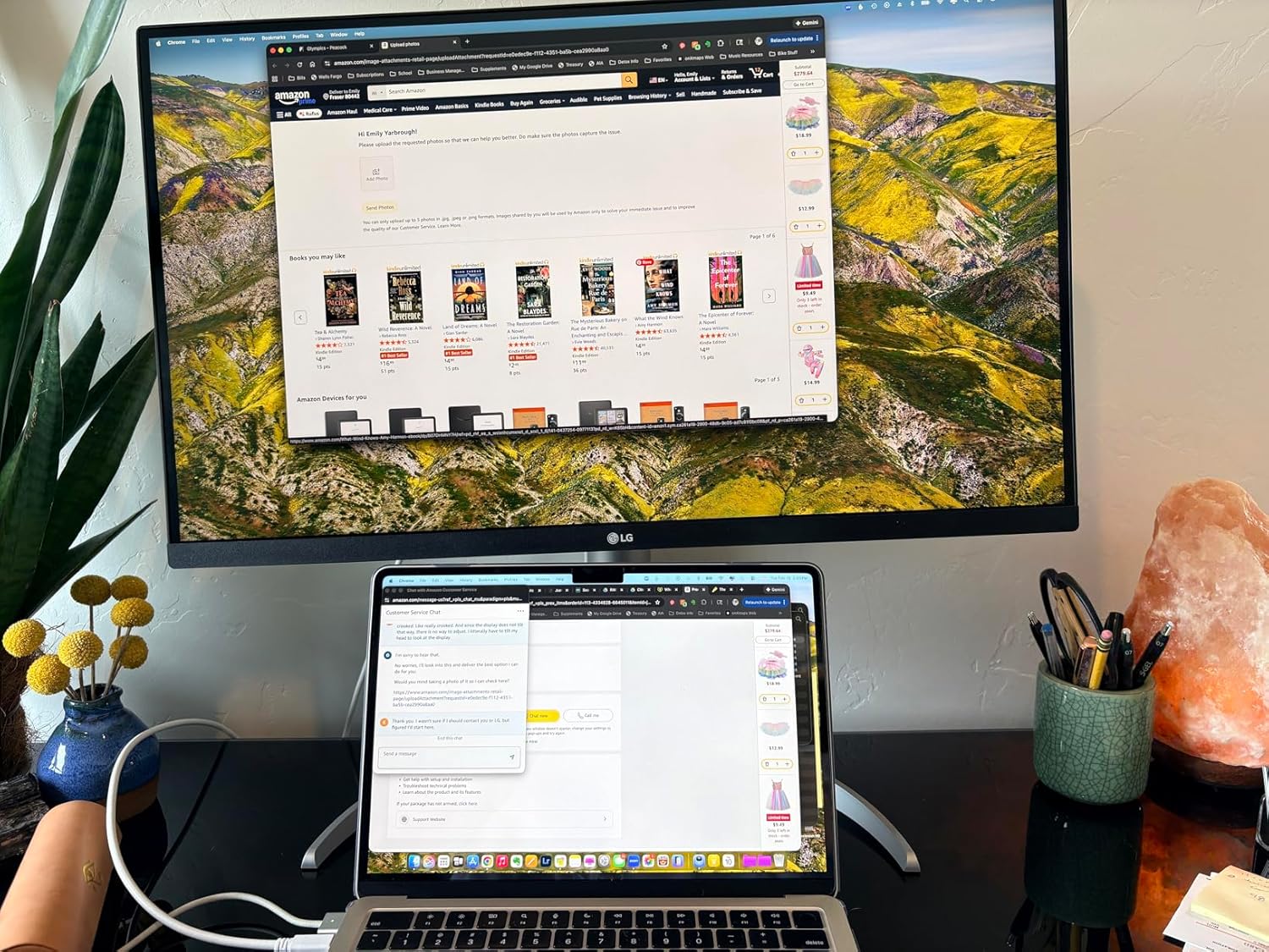 LG 27UN850-W 27" 4K Monitor