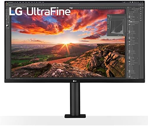 LG 32UN880-B 32" 4K UHD Ergo Monitor