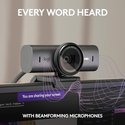 Logitech MX Brio 4K Webcam