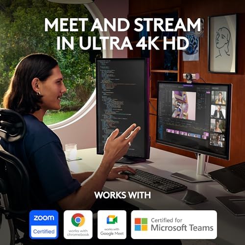 Logitech MX Brio Ultra HD 4K Webcam