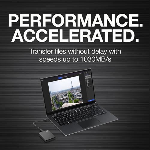 Seagate One Touch 1TB External SSD
