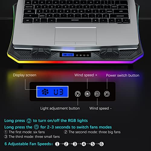 TopMate CS8 Laptop Cooling Pad