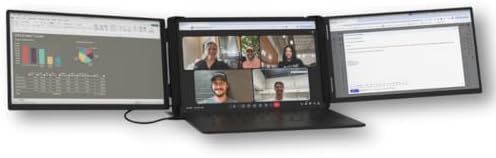 Xebec Tri-Screen 3 Portable Laptop Screen Extender